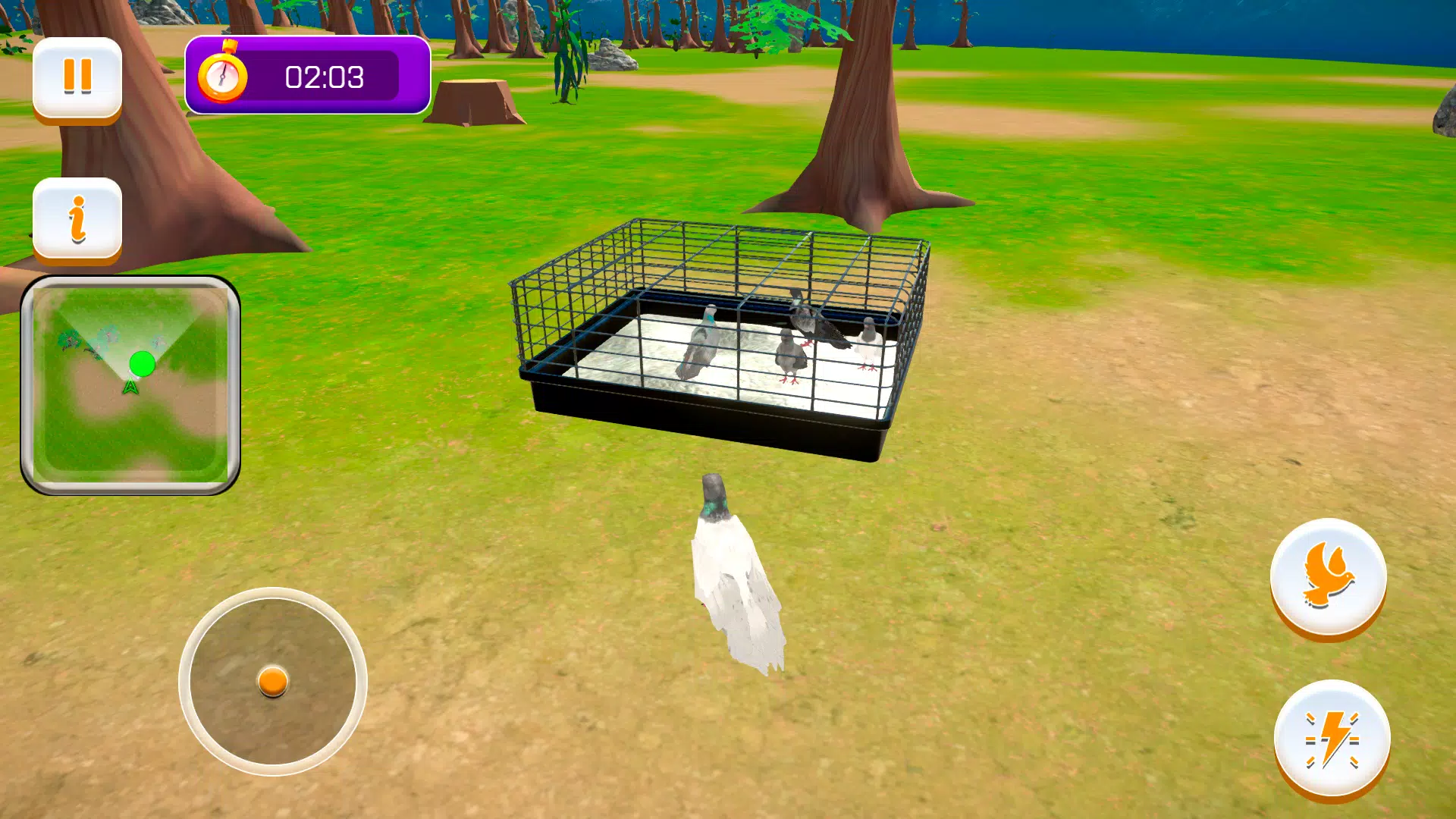 Flying Bird pigeon Games Screenshot4