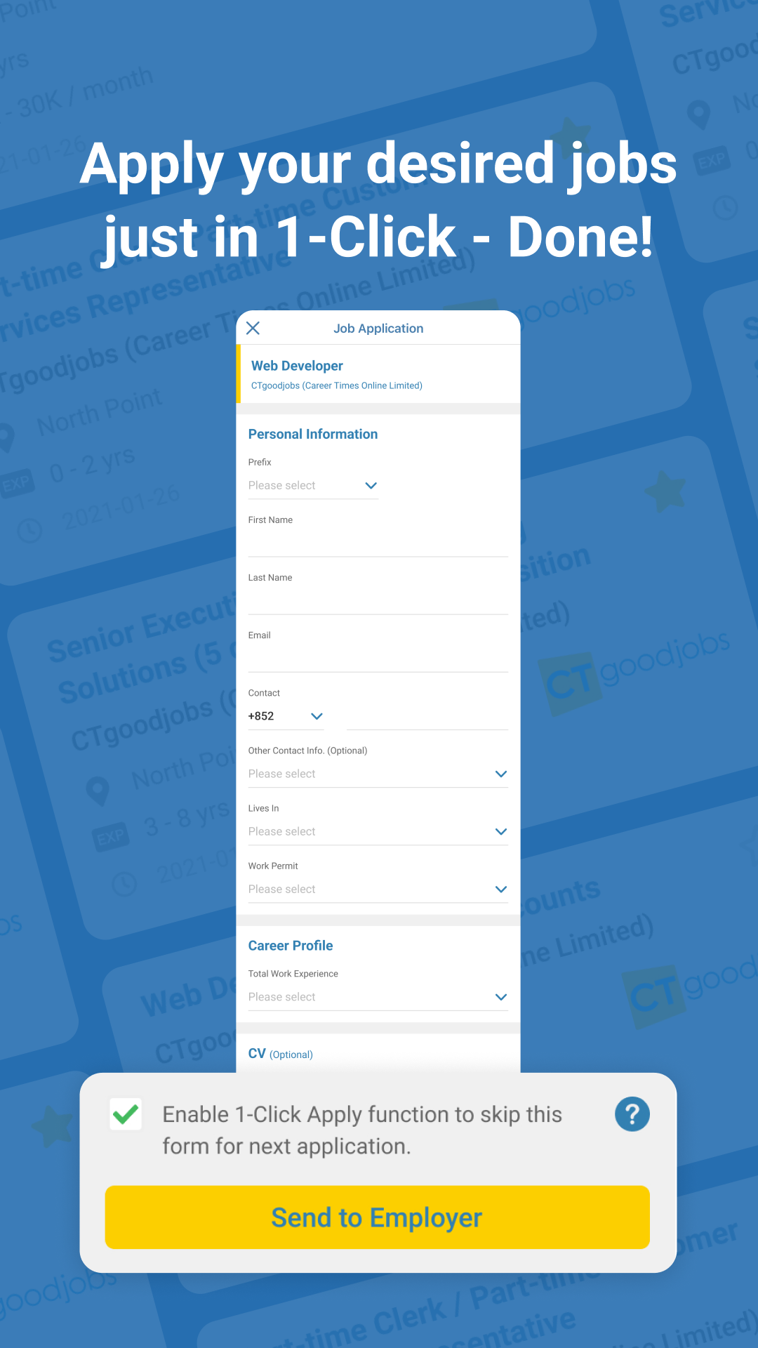 CTgoodjobs - Job Search Screenshot4