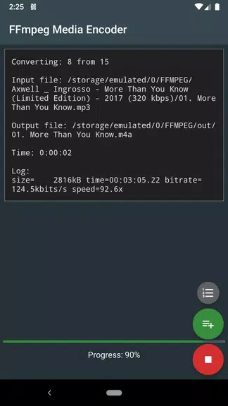 FFmpeg Media Encoder Screenshot3