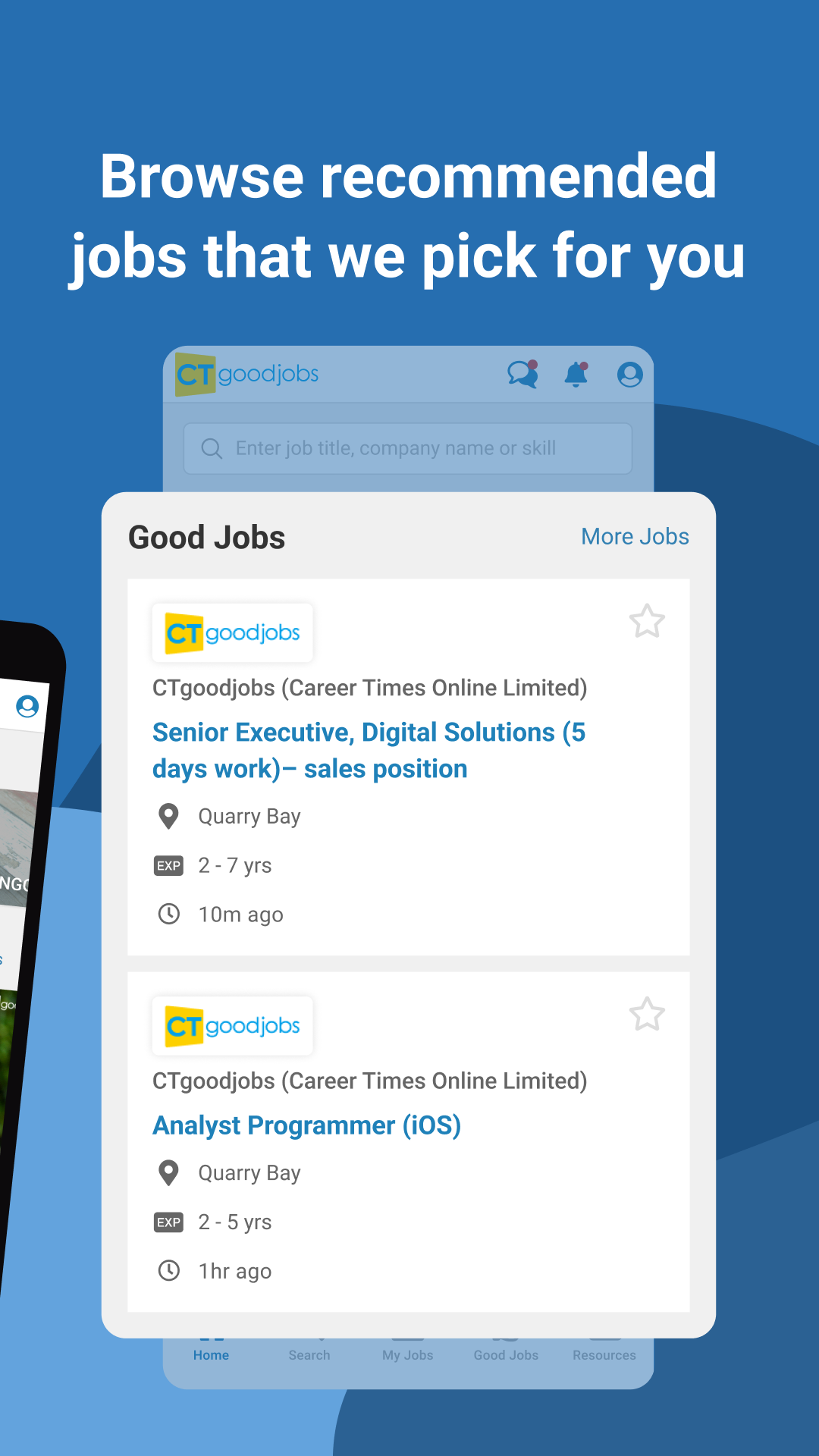 CTgoodjobs - Job Search Screenshot2