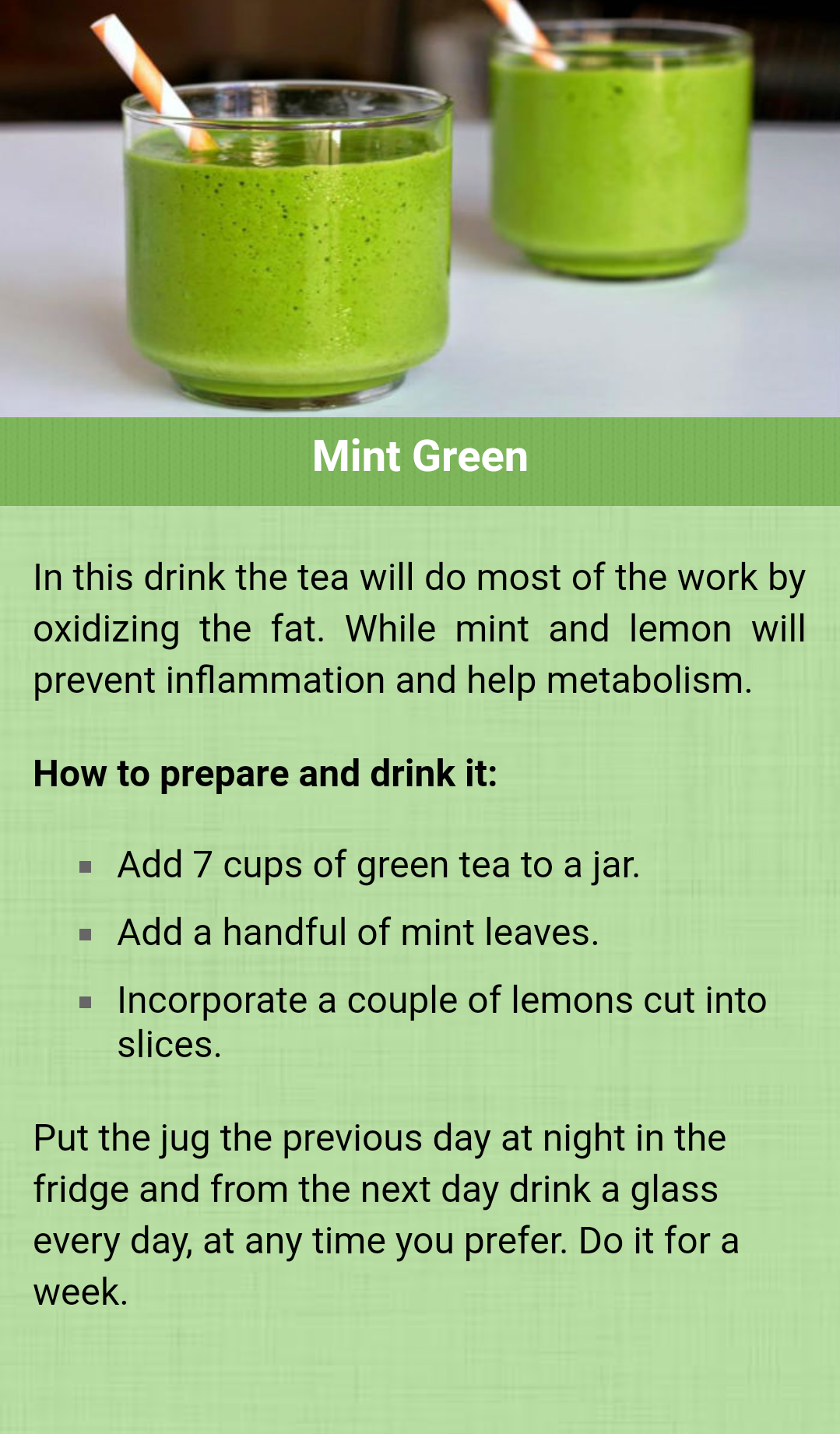 Weight Loss Juice Screenshot3