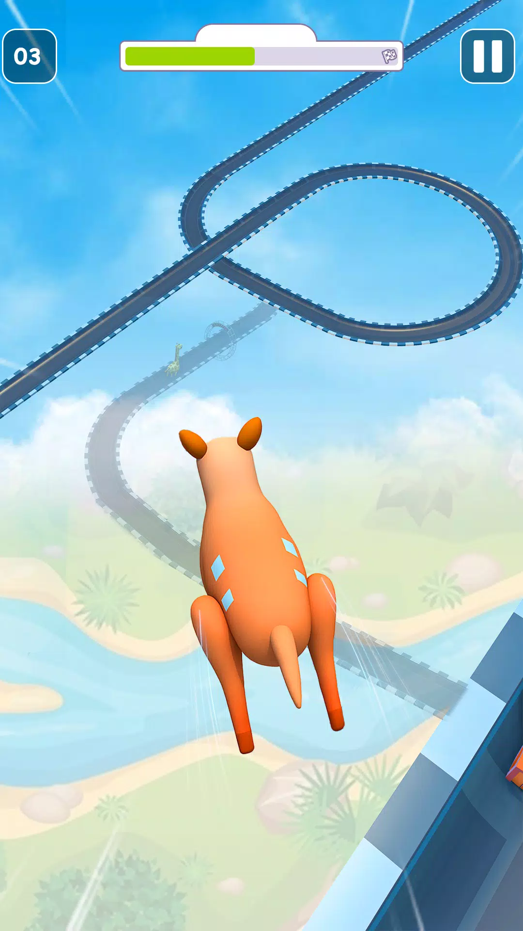 Skyzoo Animal Running Games 3D Screenshot7