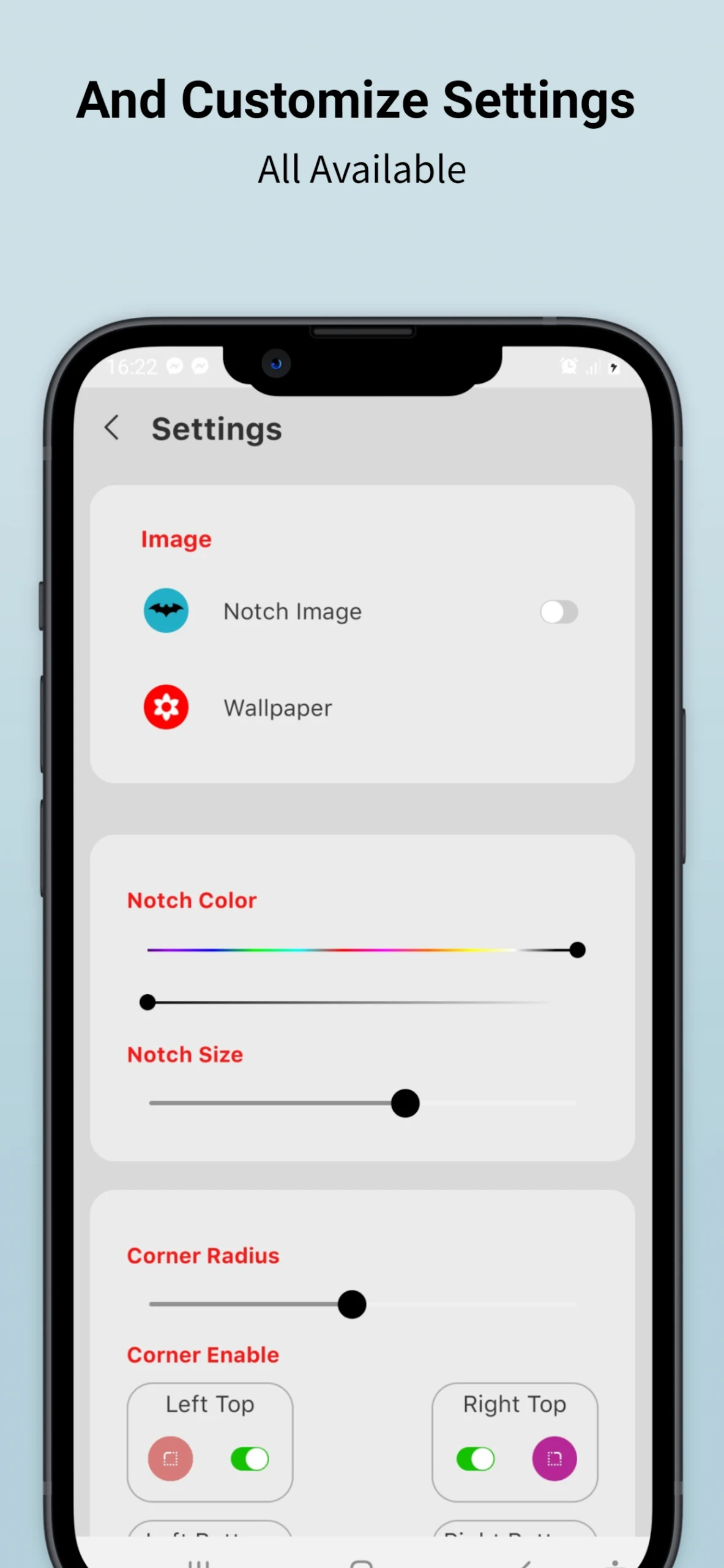 iCenter OS 17: X-Notch Screenshot2