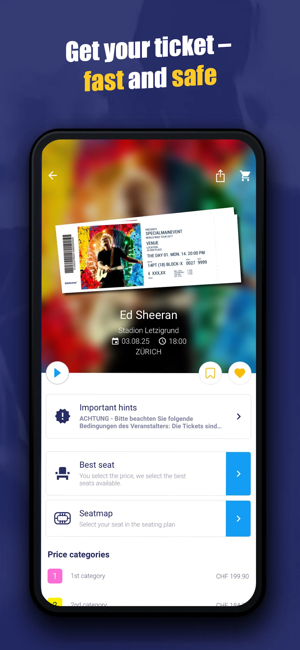 Ticketcorner Screenshot3