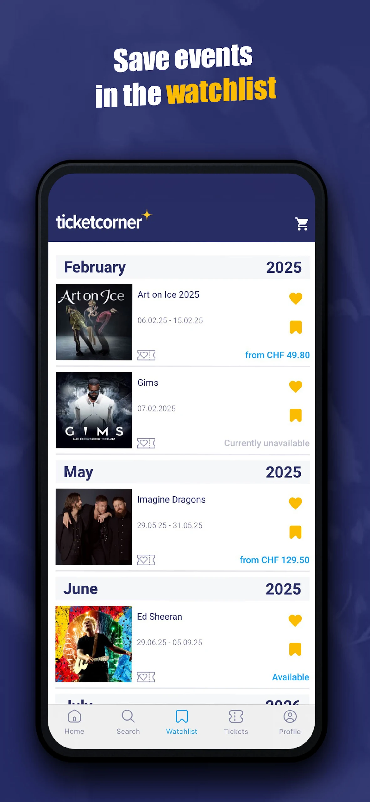 Ticketcorner Screenshot8