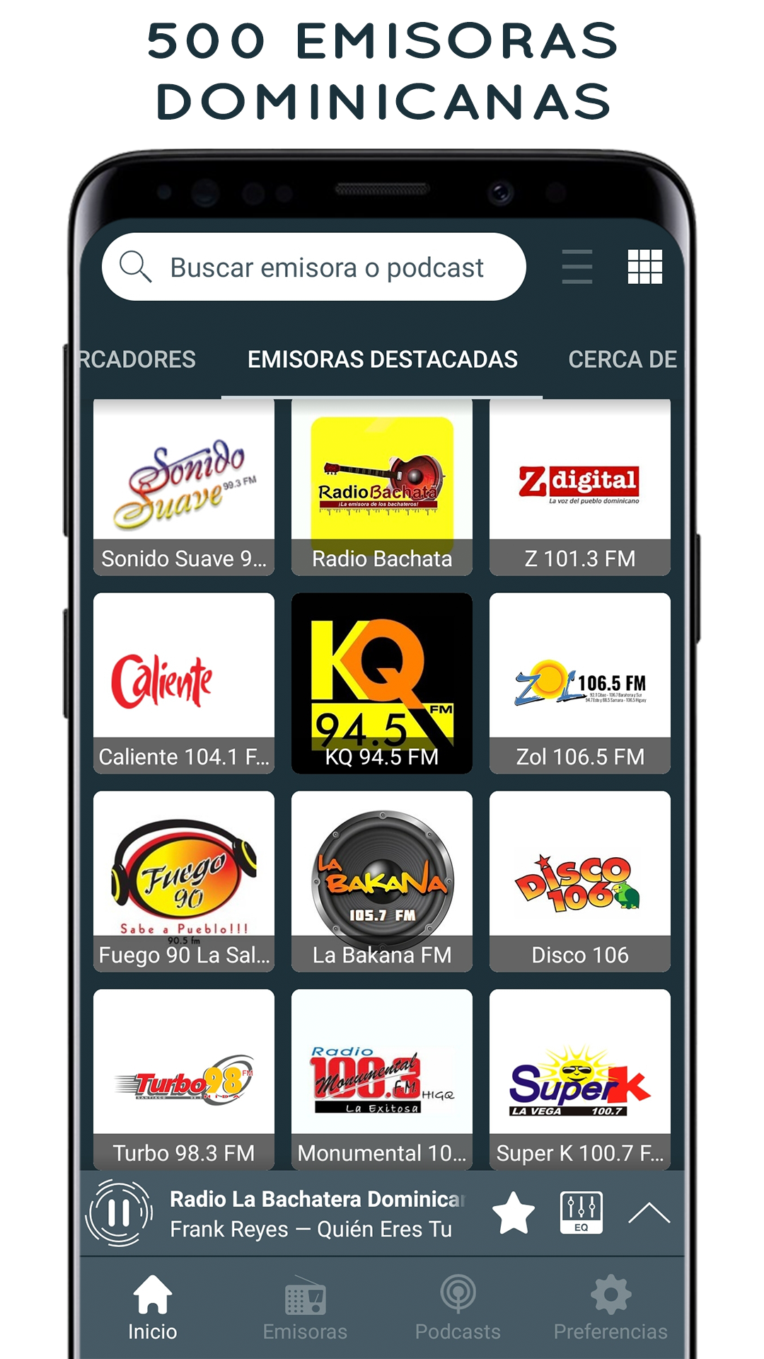 Emisoras Dominicanas: FM Radio Screenshot1