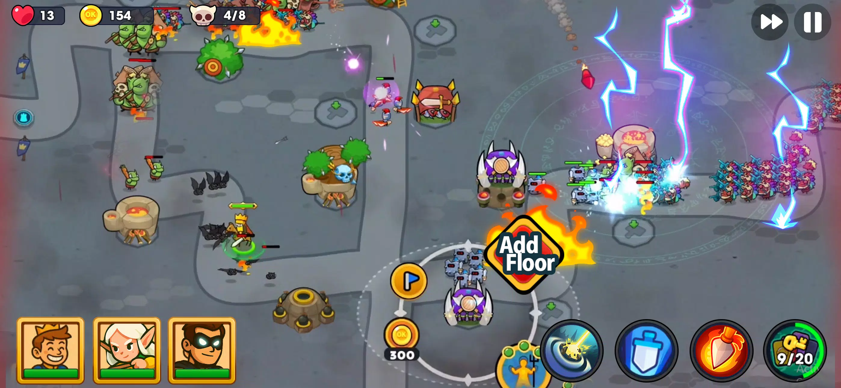 Double Defense TD: Twinhold Screenshot8