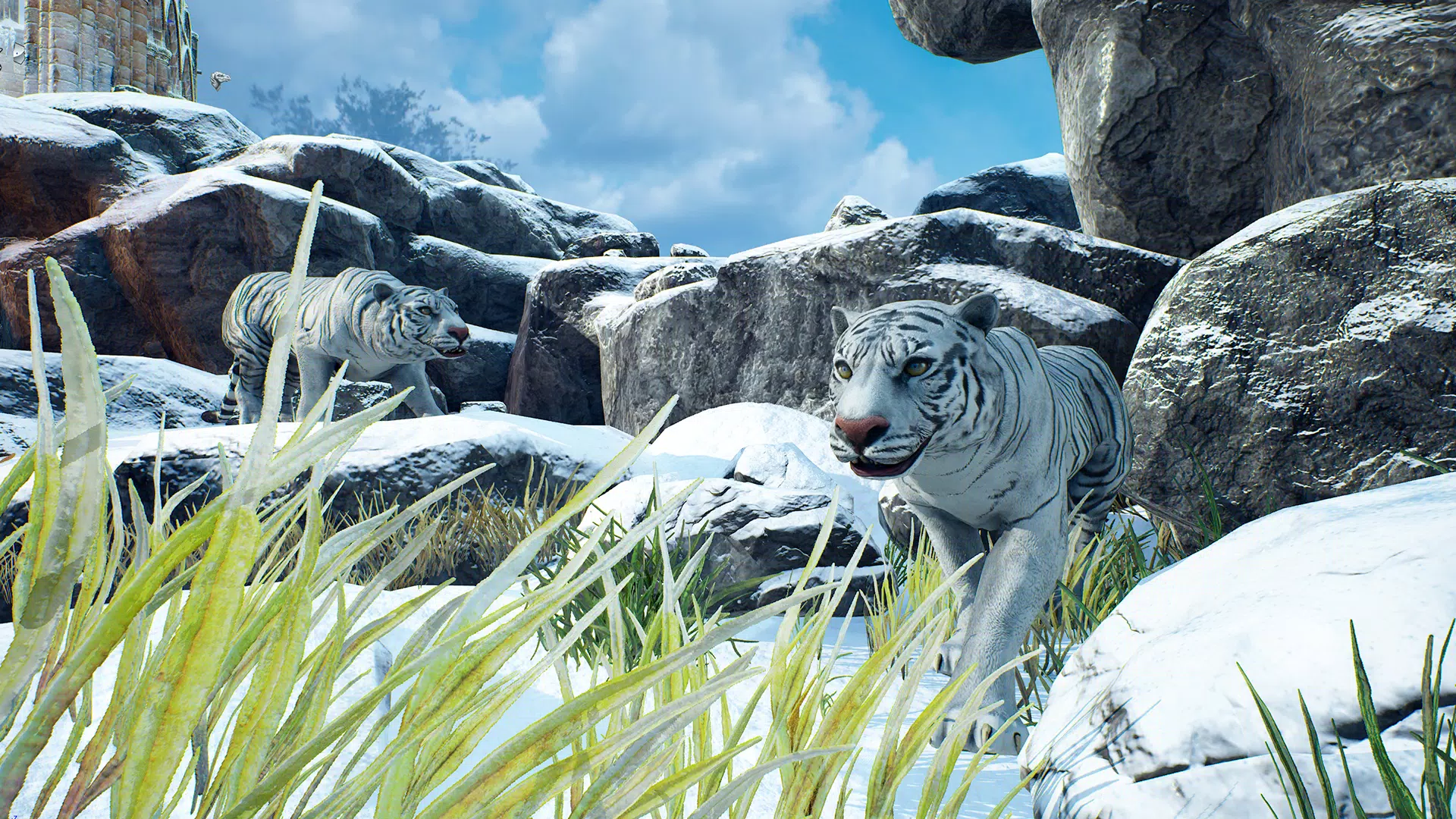Snow Tiger Game Family Survive Screenshot2
