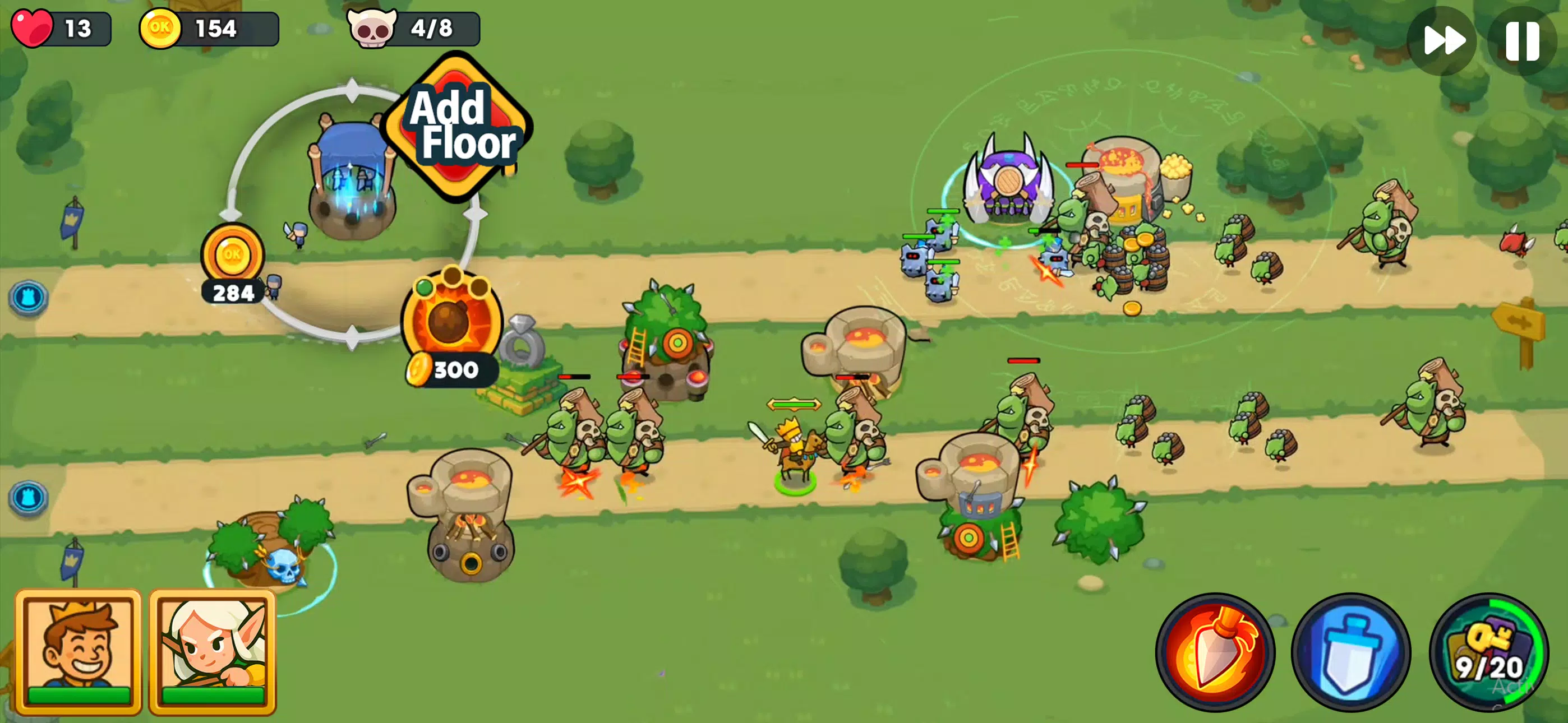 Double Defense TD: Twinhold Screenshot7