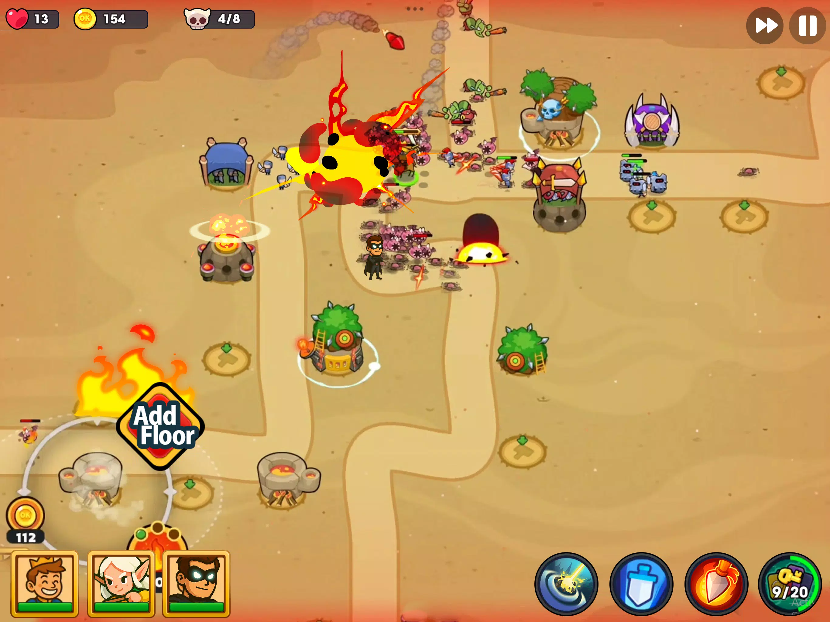 Double Defense TD: Twinhold Screenshot4
