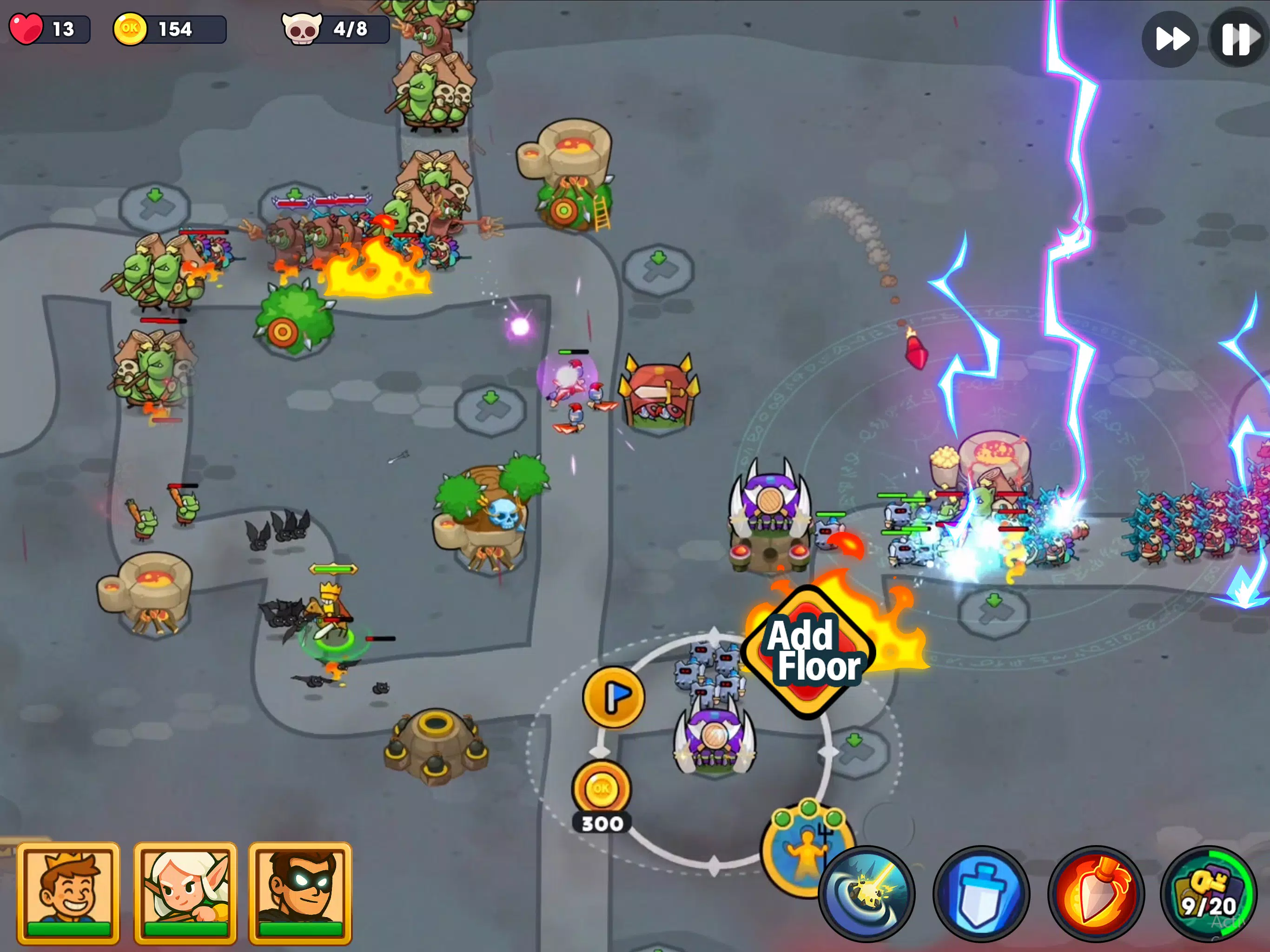 Double Defense TD: Twinhold Screenshot3