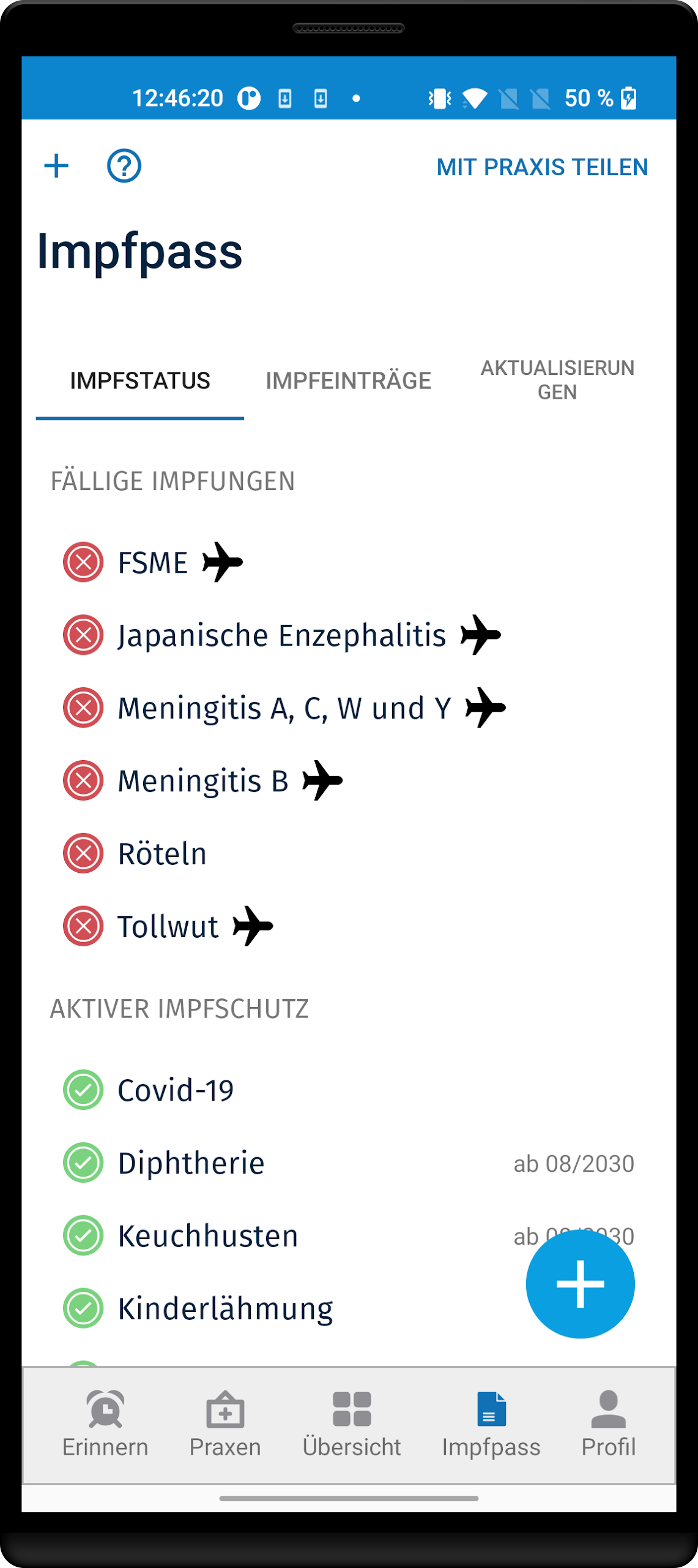 ImpfPassDE Screenshot2