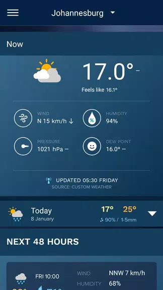 AfricaWeather Screenshot3