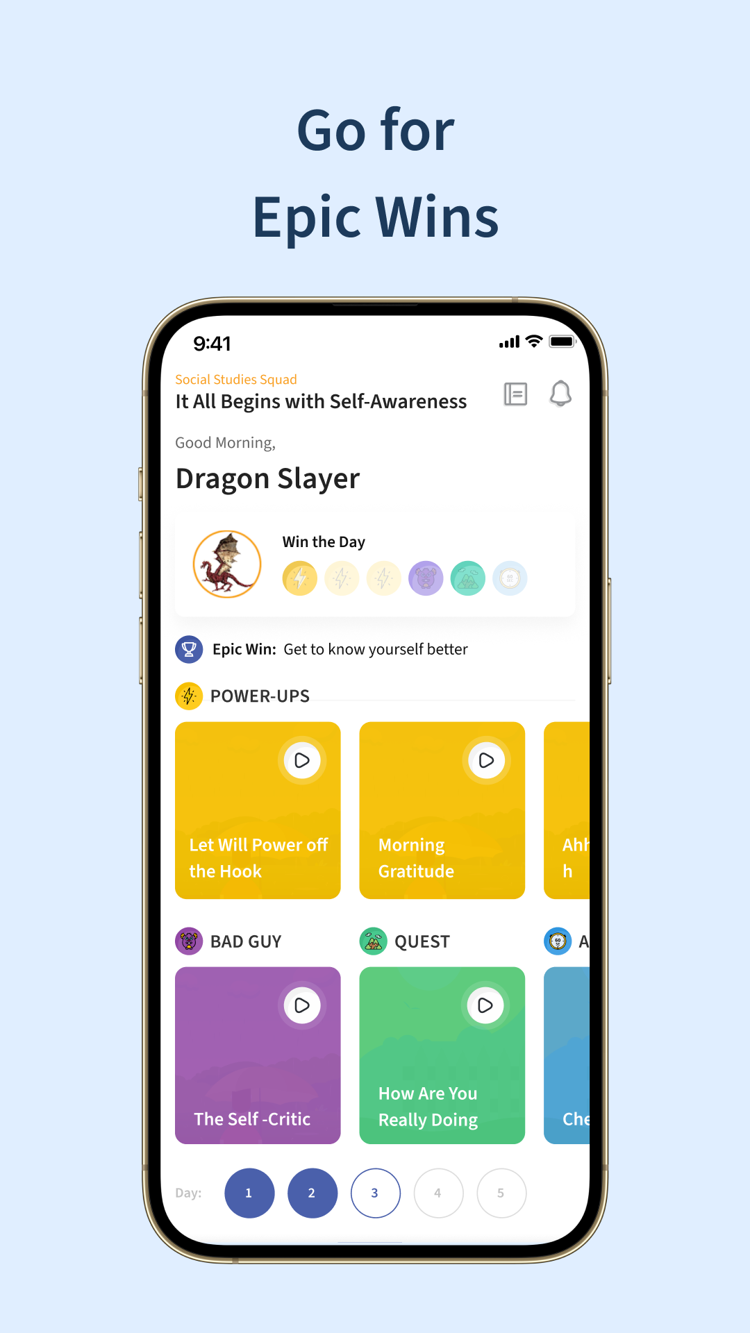 SuperBetter: Mental Health Screenshot2