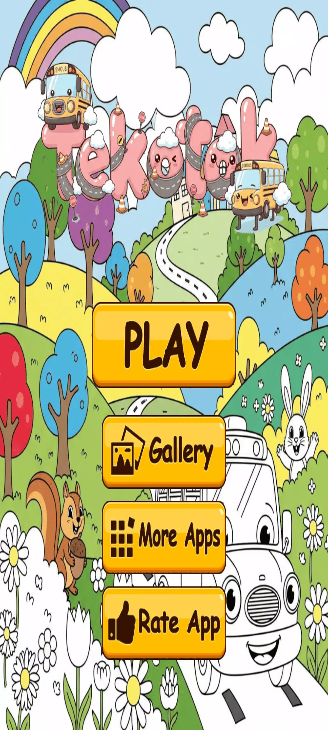 Little Bus Coloring Screenshot2