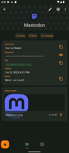 KeePassDX Screenshot3