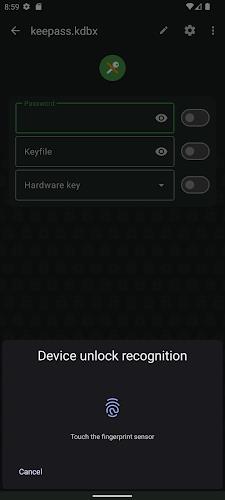 KeePassDX Screenshot1