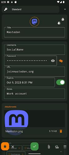 KeePassDX Screenshot4