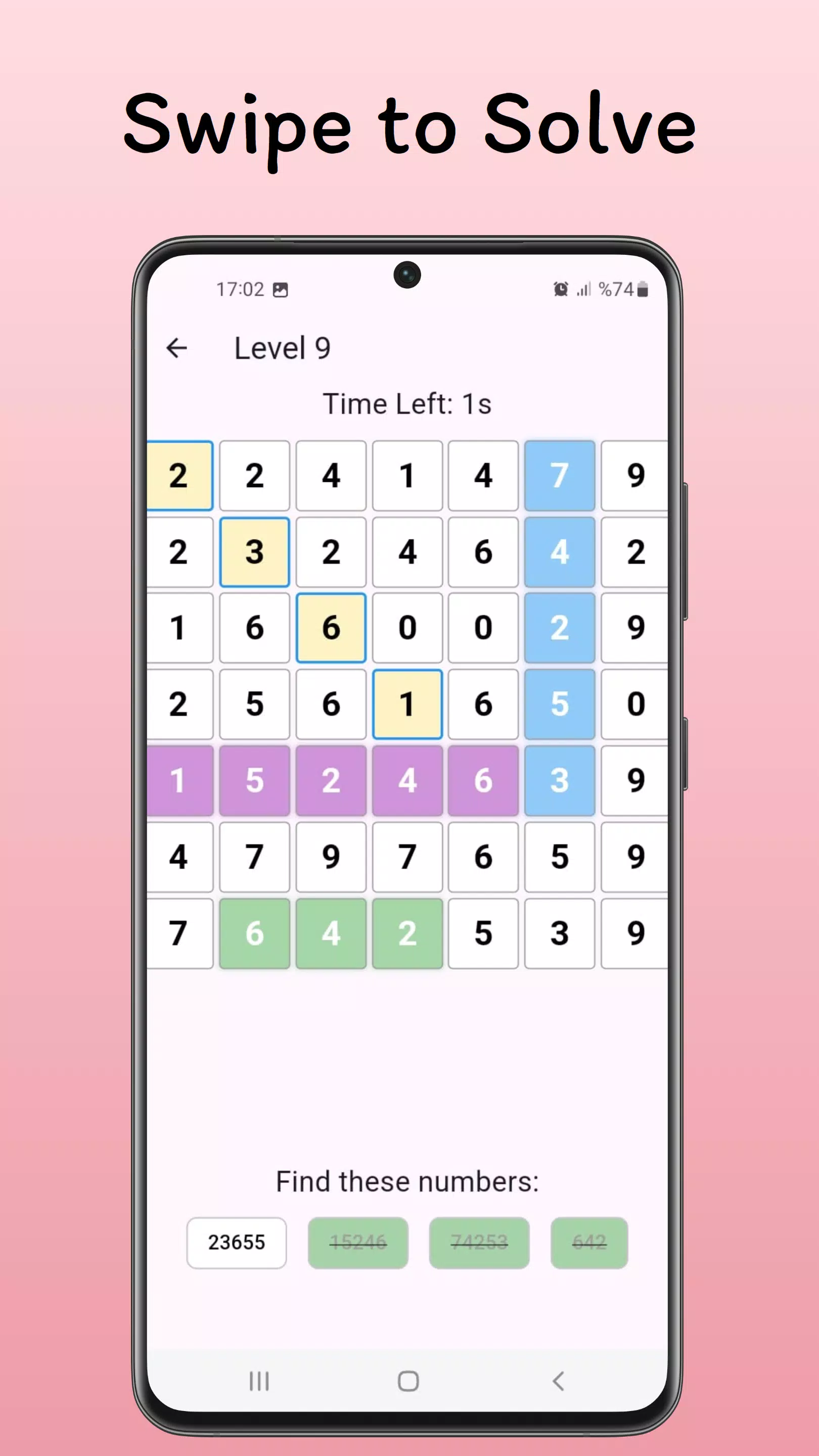 Number Seek Screenshot1