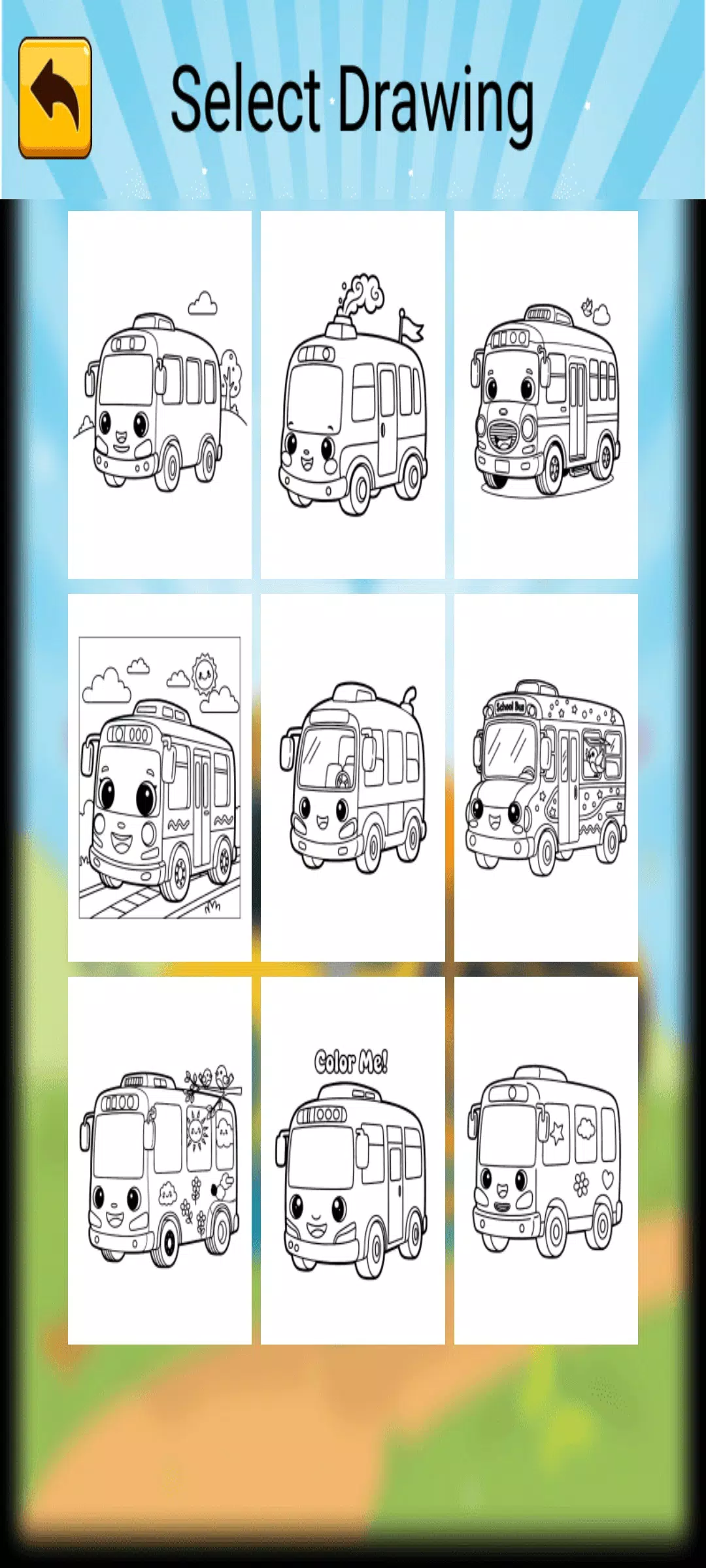 Little Bus Coloring Screenshot3