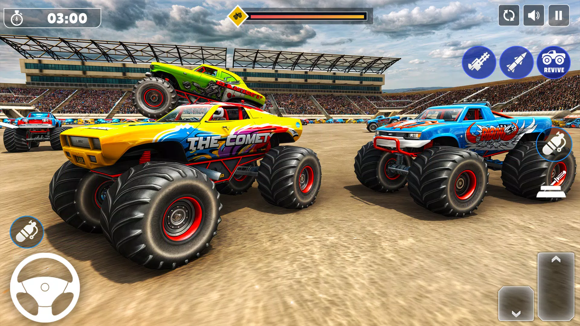 Extreme Monster Truck 4x4 Game Screenshot5