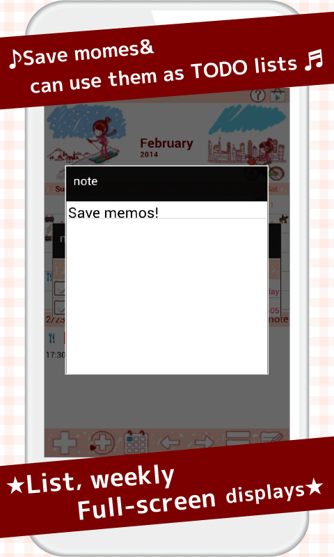 Cute Calendar Screenshot4
