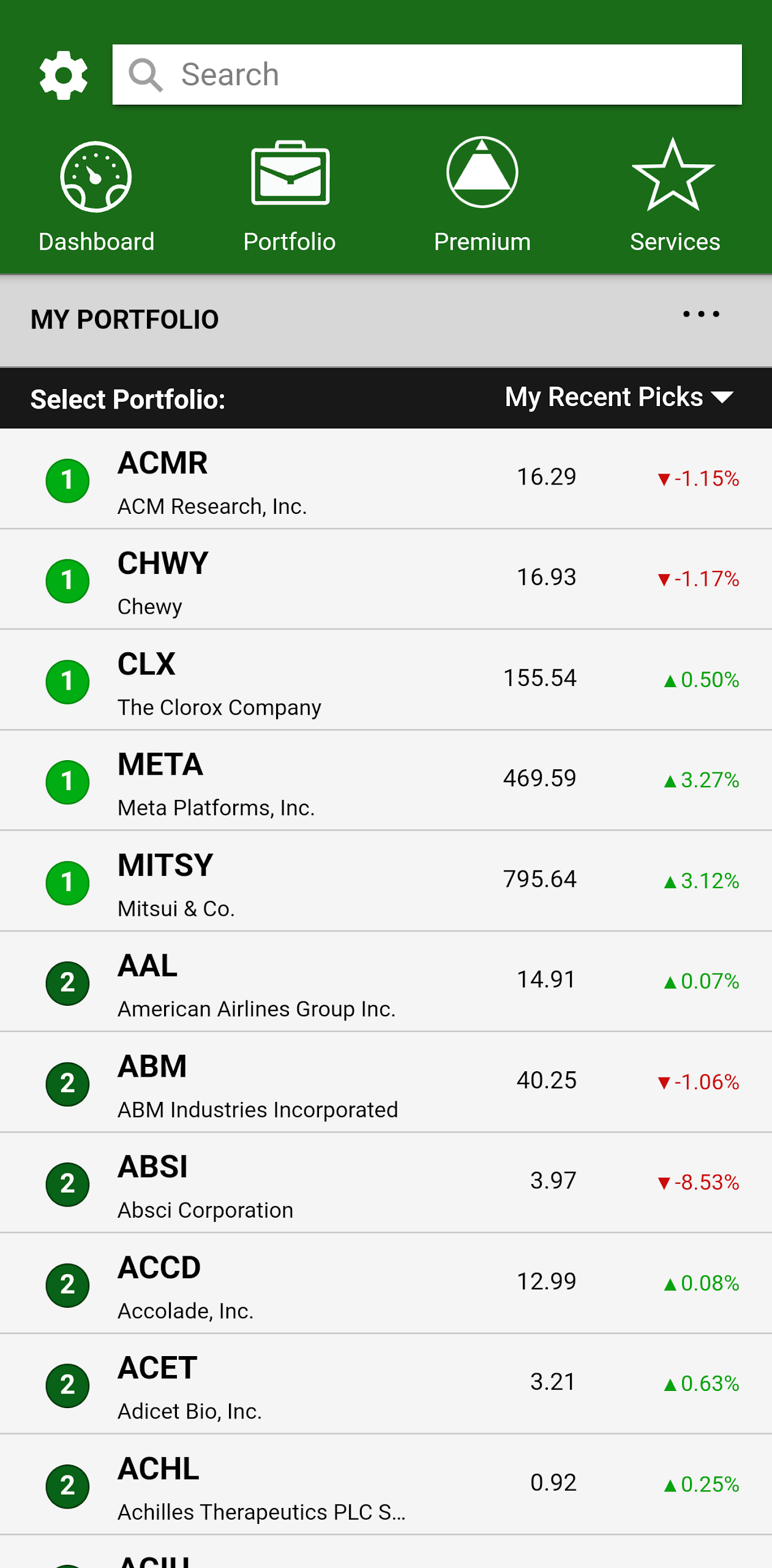 Zacks Stock Research Screenshot4