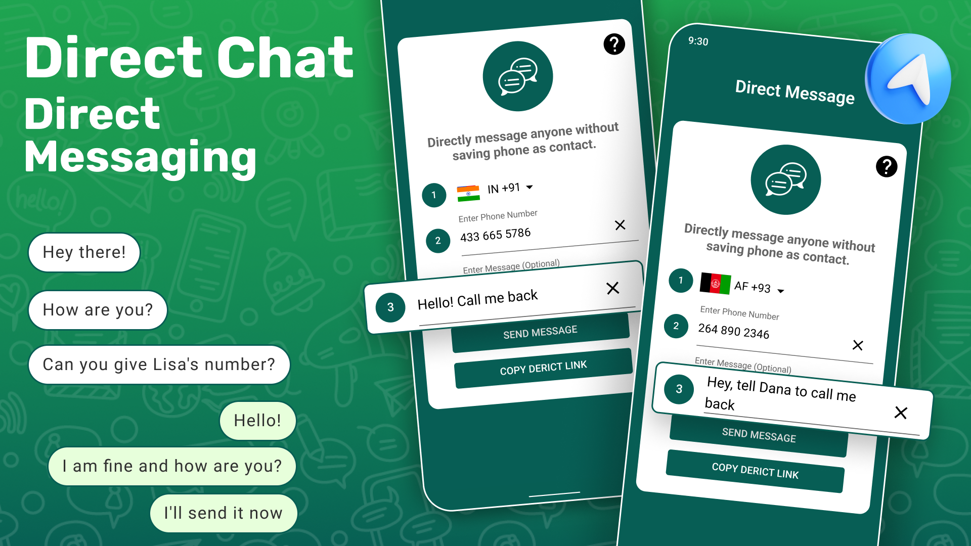 Direct Chat & Messaging Screenshot6