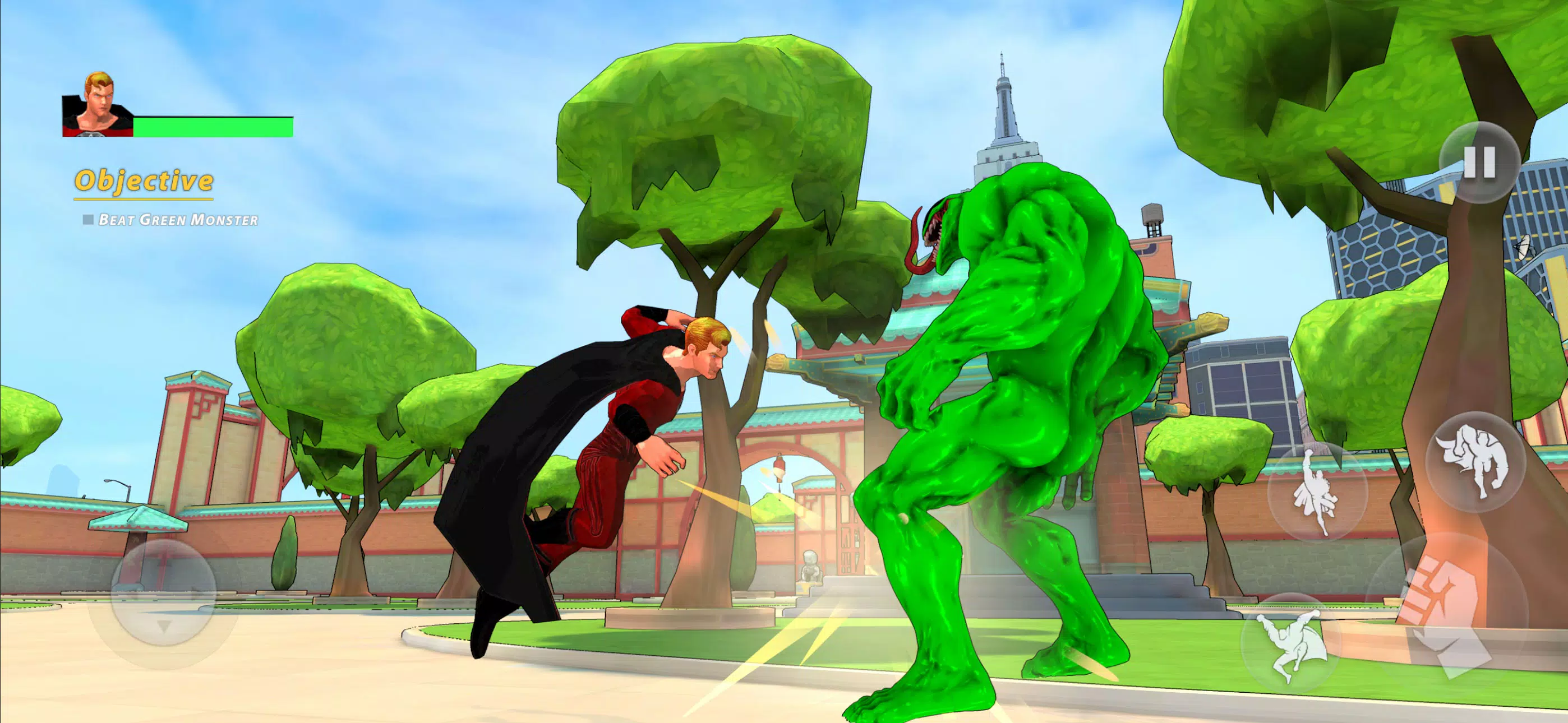 Flying Fuser Rope Fighter Hero Screenshot6
