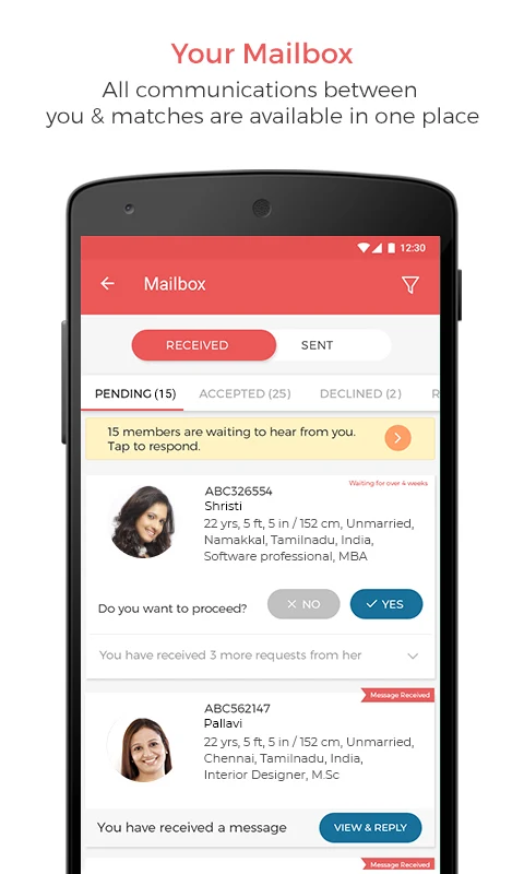 Vishwakarma Matrimony App Screenshot4