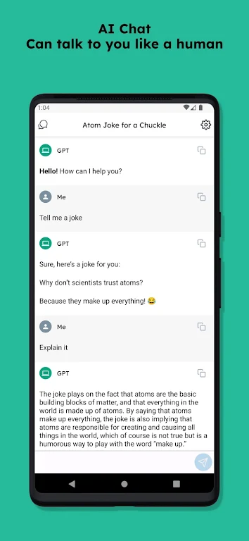 AI Chat - Smart Assistant Screenshot1