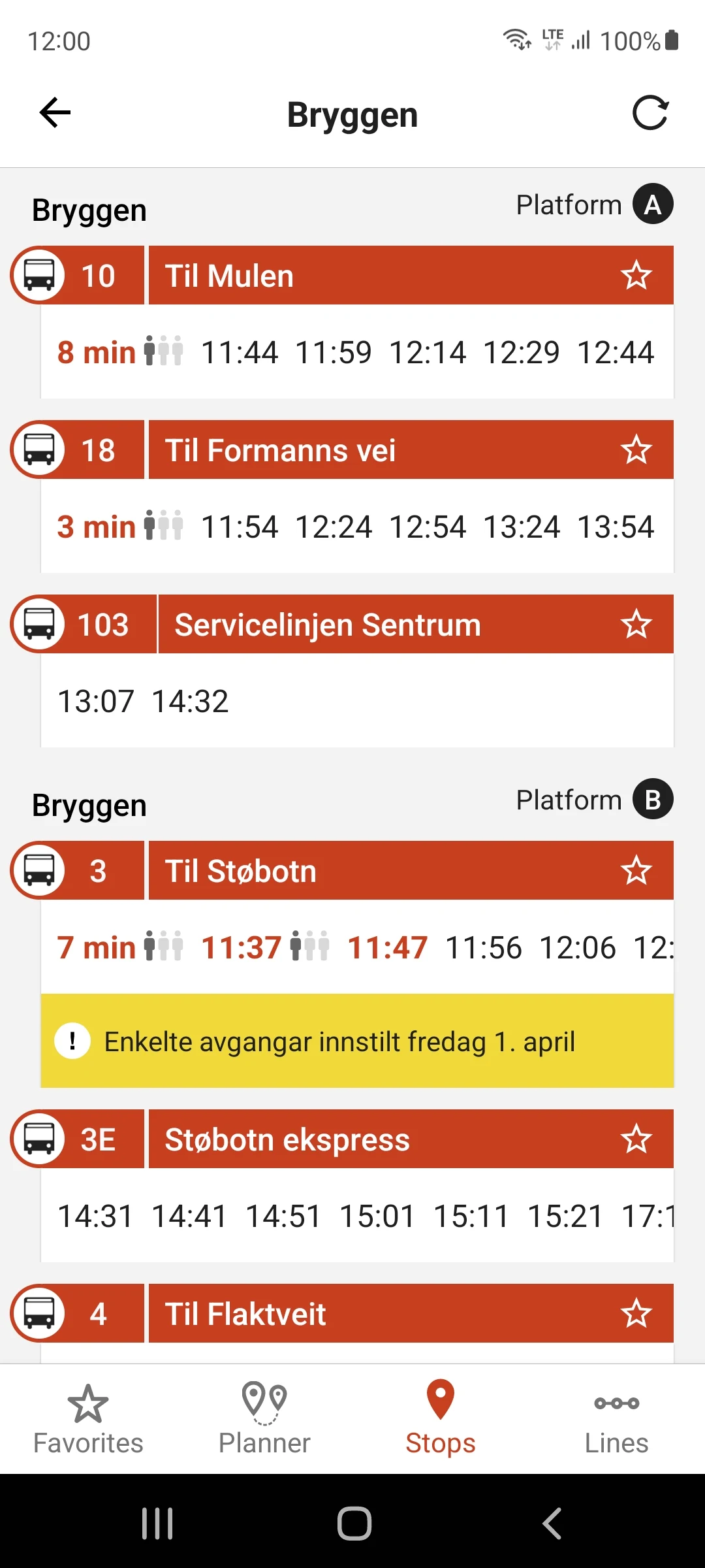 Skyss Travel Screenshot3