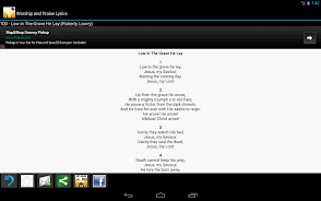 Worship and Praise Lyrics Screenshot6