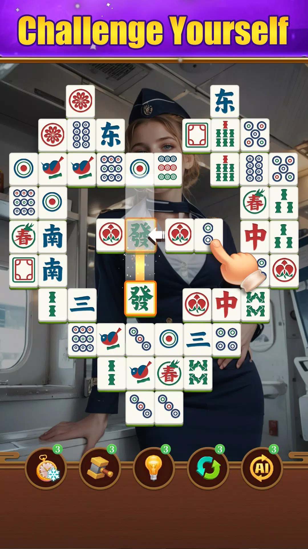 Sliding Mahjong - Match 2 Screenshot1