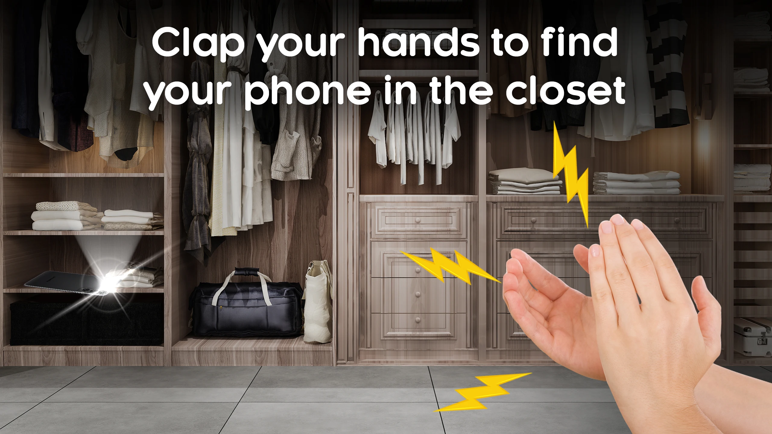 Find Phone by Clap, Whistle Find Phone by Clap, Whistle Screenshot5