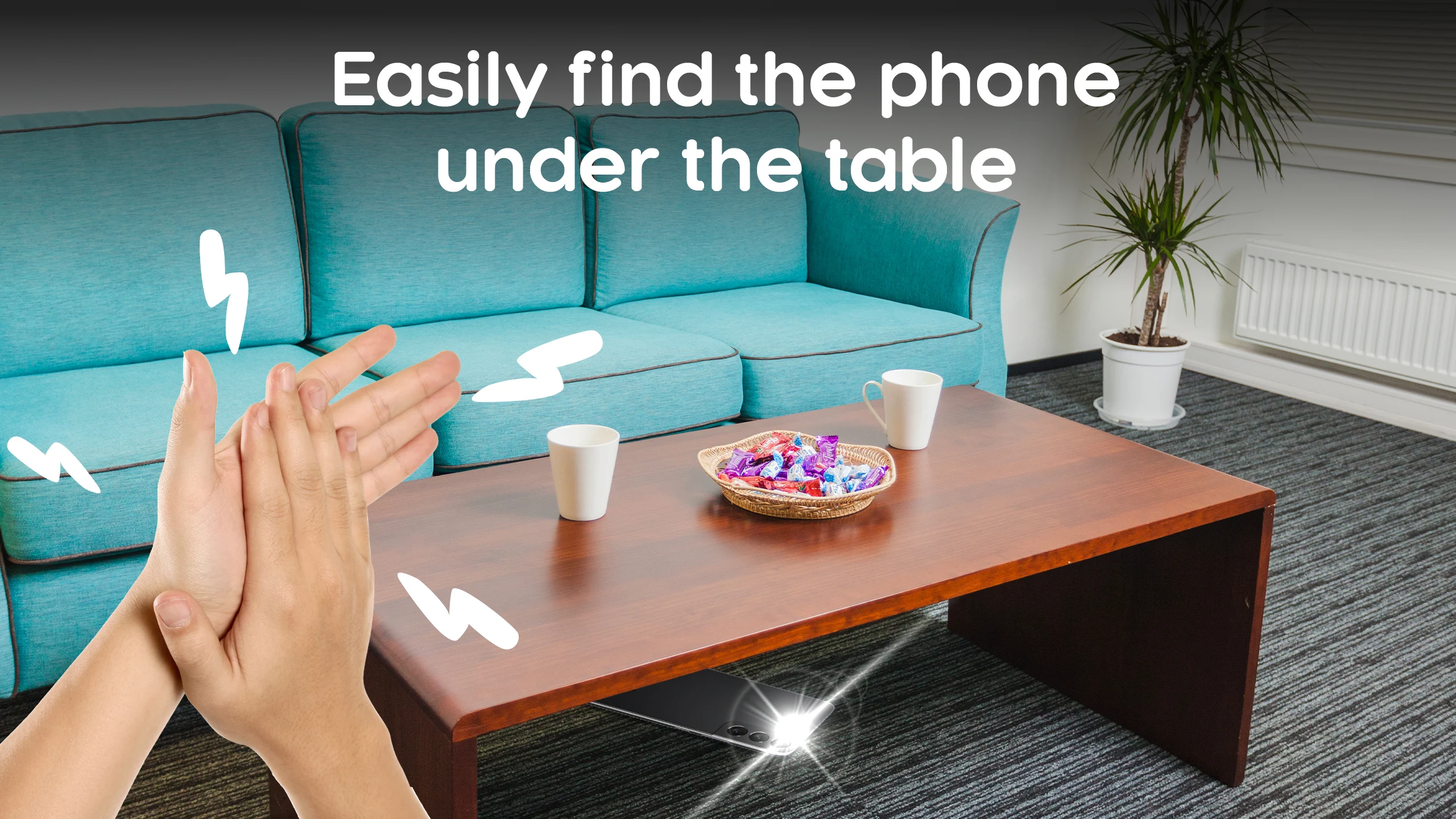 Find Phone by Clap, Whistle Find Phone by Clap, Whistle Screenshot1
