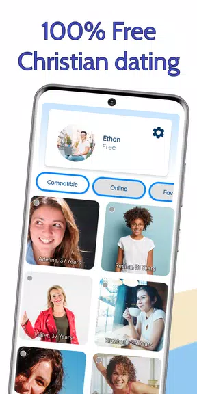 Christianical, dating chat app Christianical, dating chat app Screenshot1