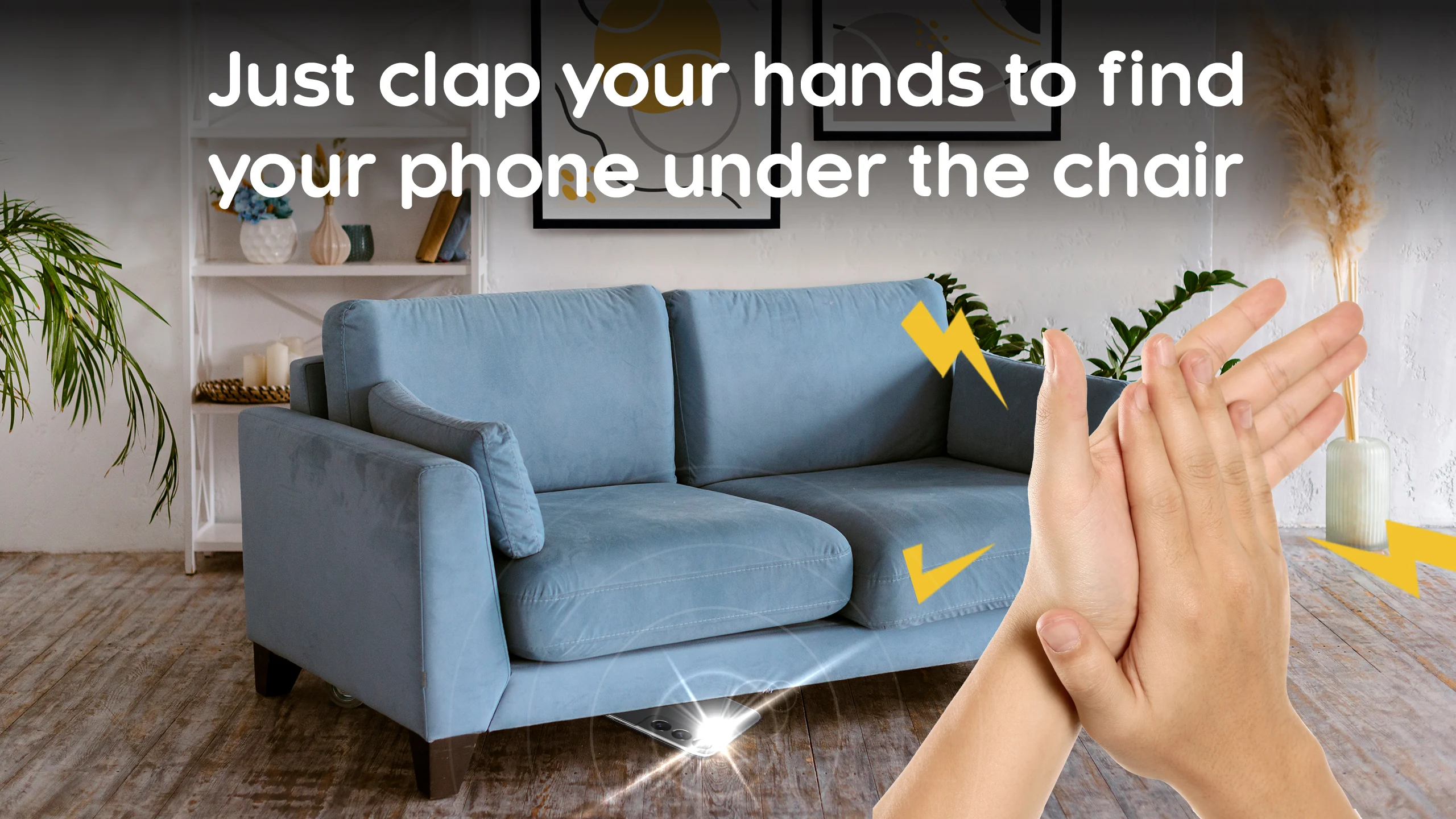 Find Phone by Clap, Whistle Find Phone by Clap, Whistle Screenshot2