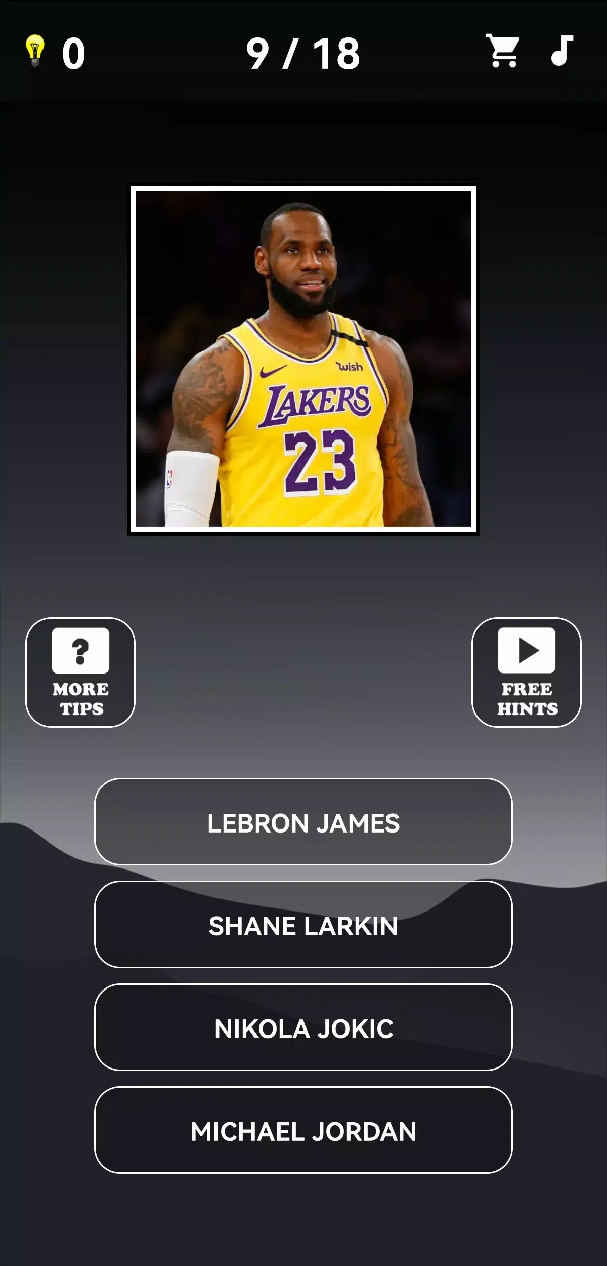 Guess Basketball Player Quiz Screenshot1