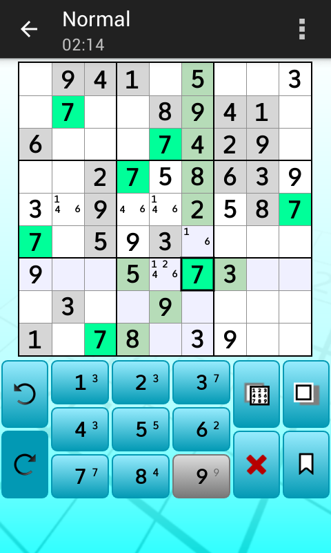 Sudoku - Logic Puzzles Screenshot2