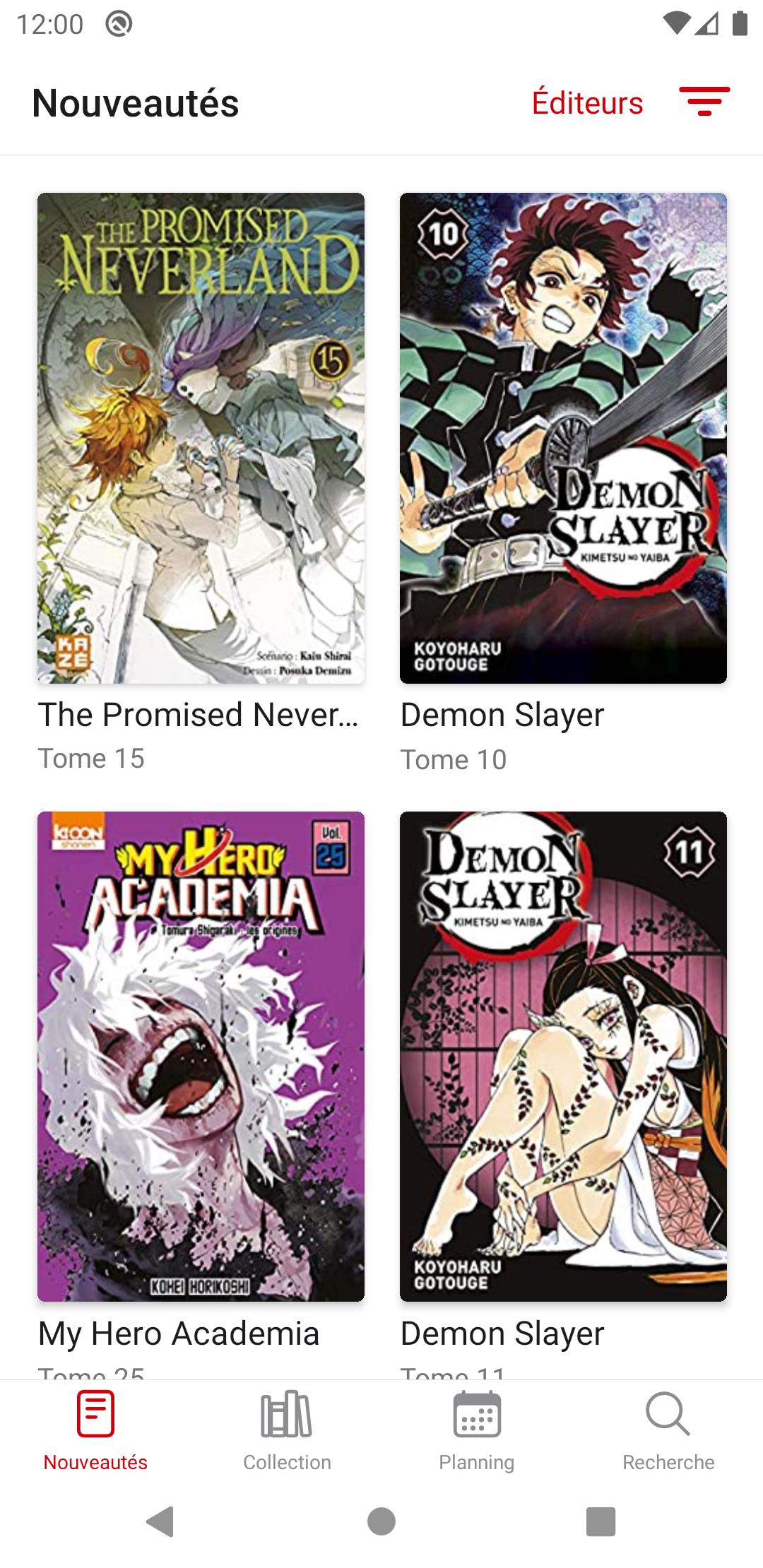 Mangacollec Screenshot1