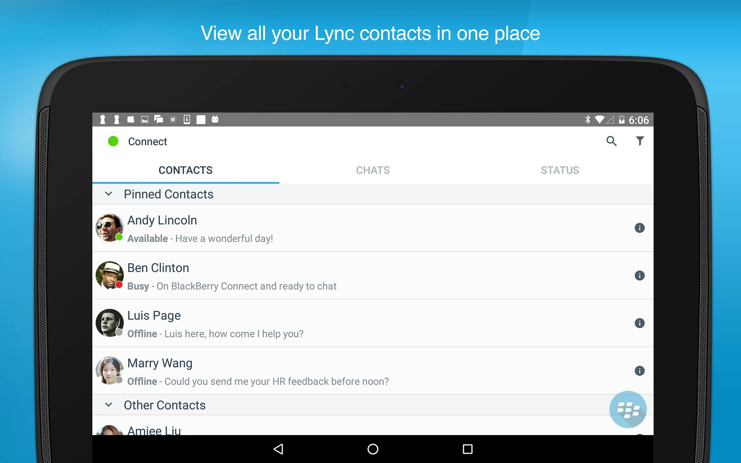 BlackBerry Connect Screenshot13