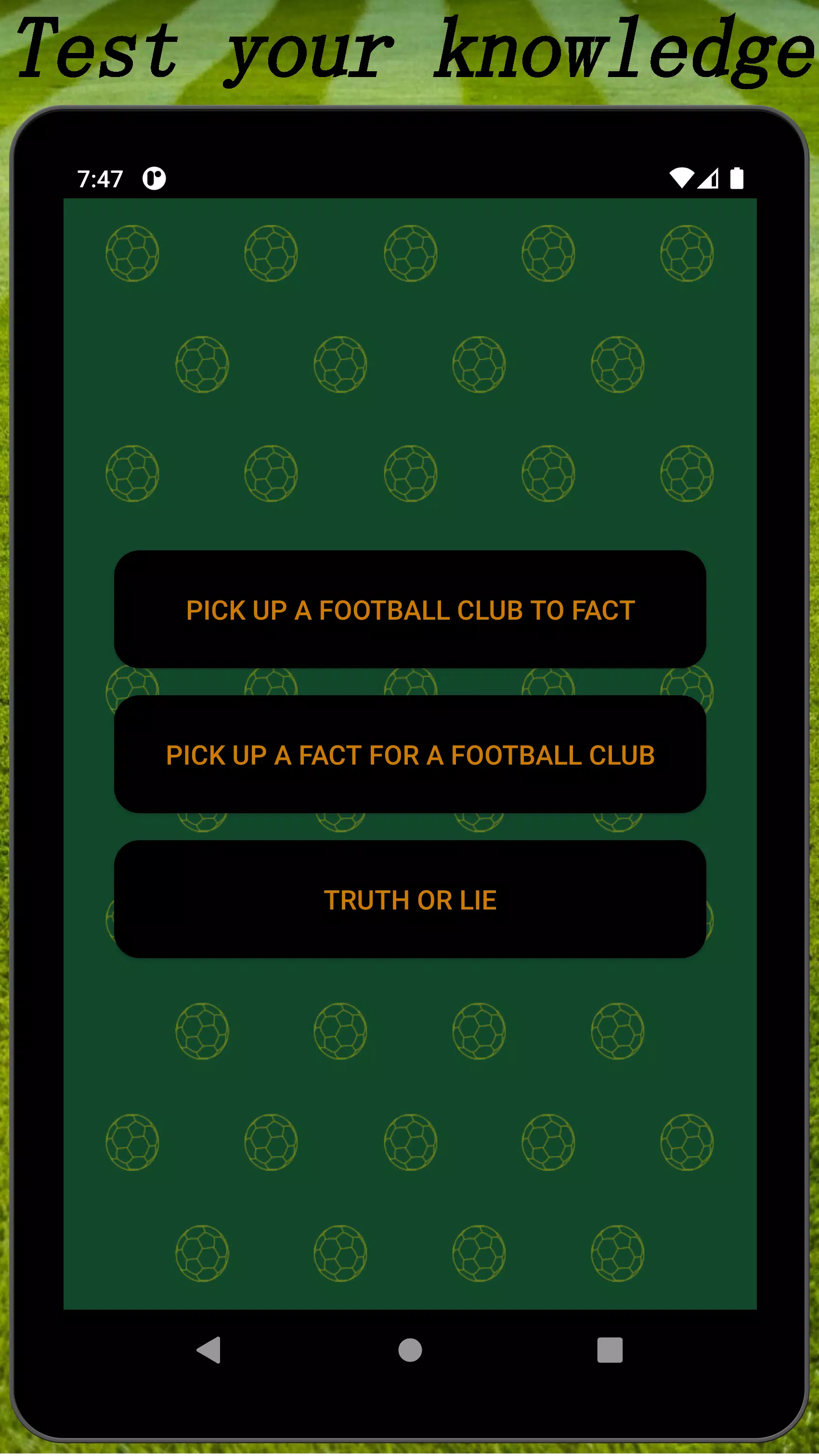 Facts about football clubs Screenshot3