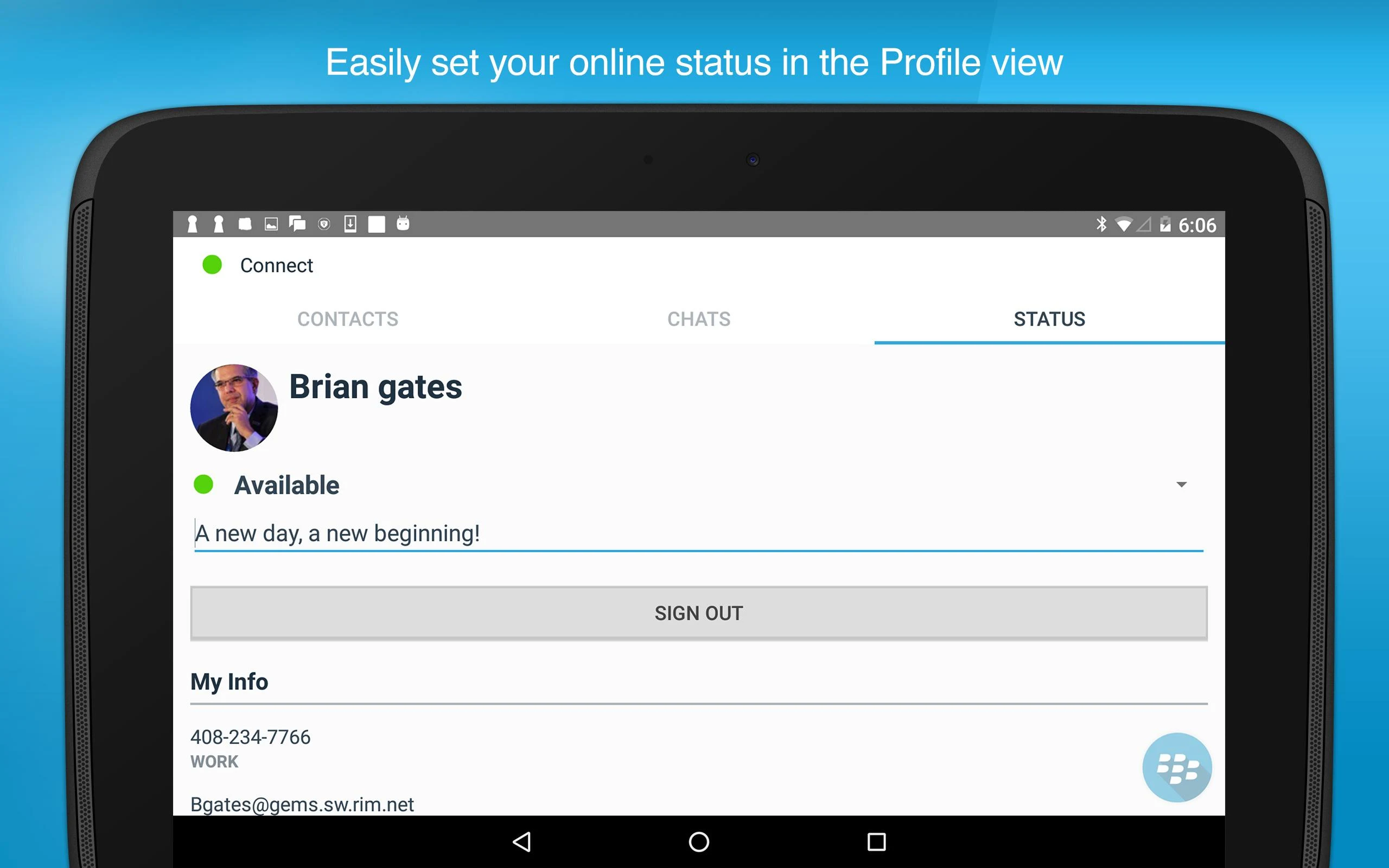 BlackBerry Connect Screenshot15