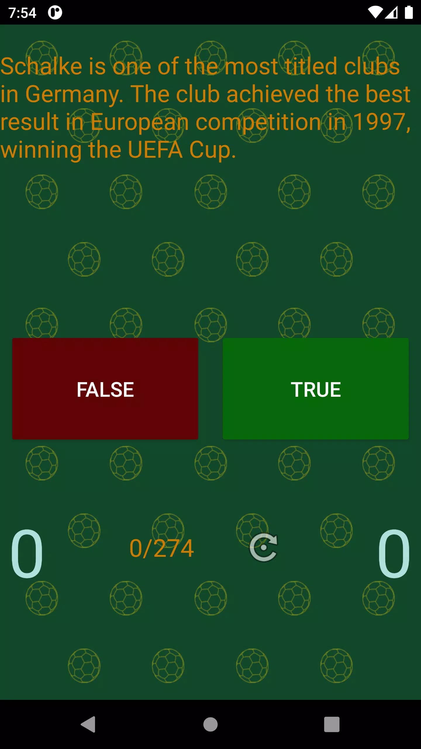 Facts about football clubs Screenshot6