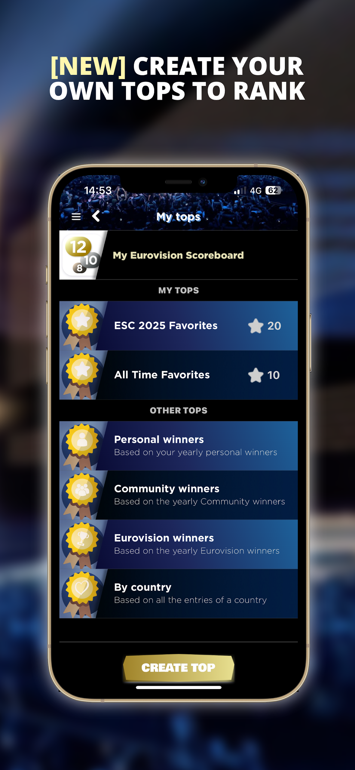 My Eurovision Scoreboard Screenshot5