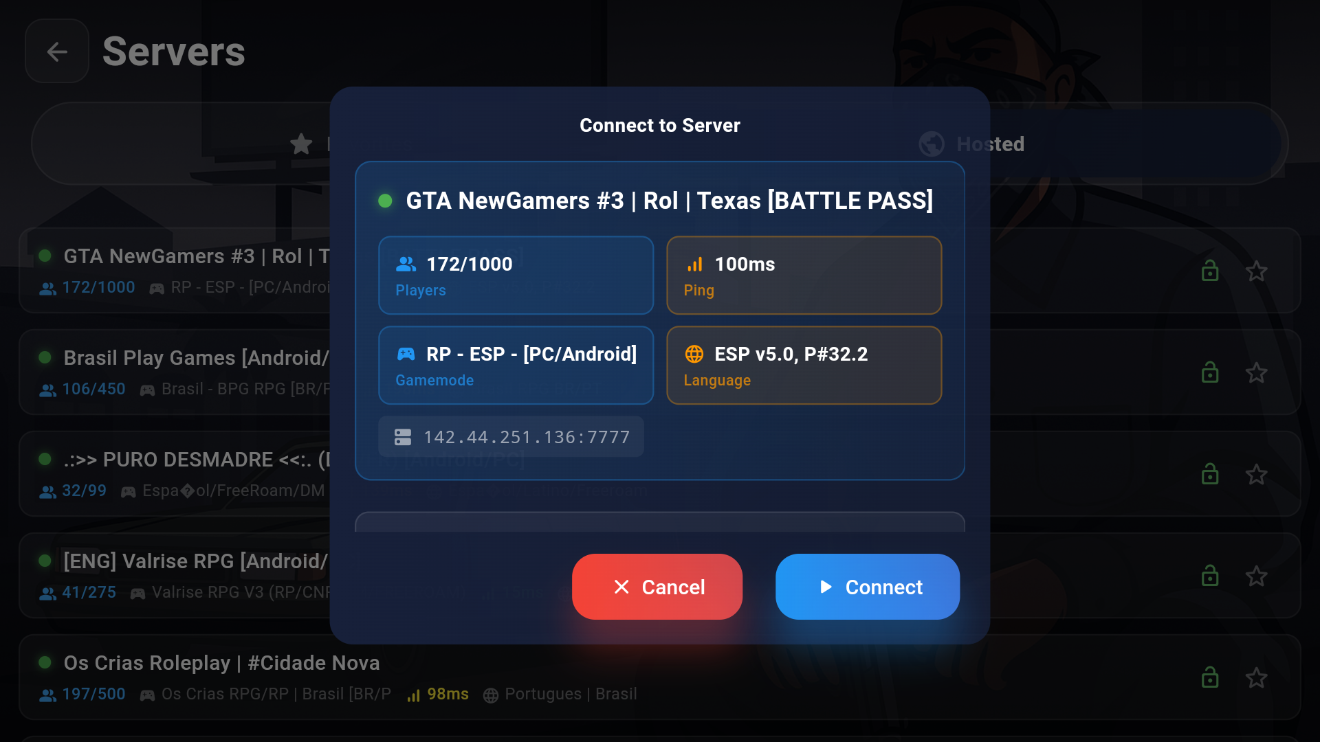 Alyn SA-MP Mobile Screenshot3