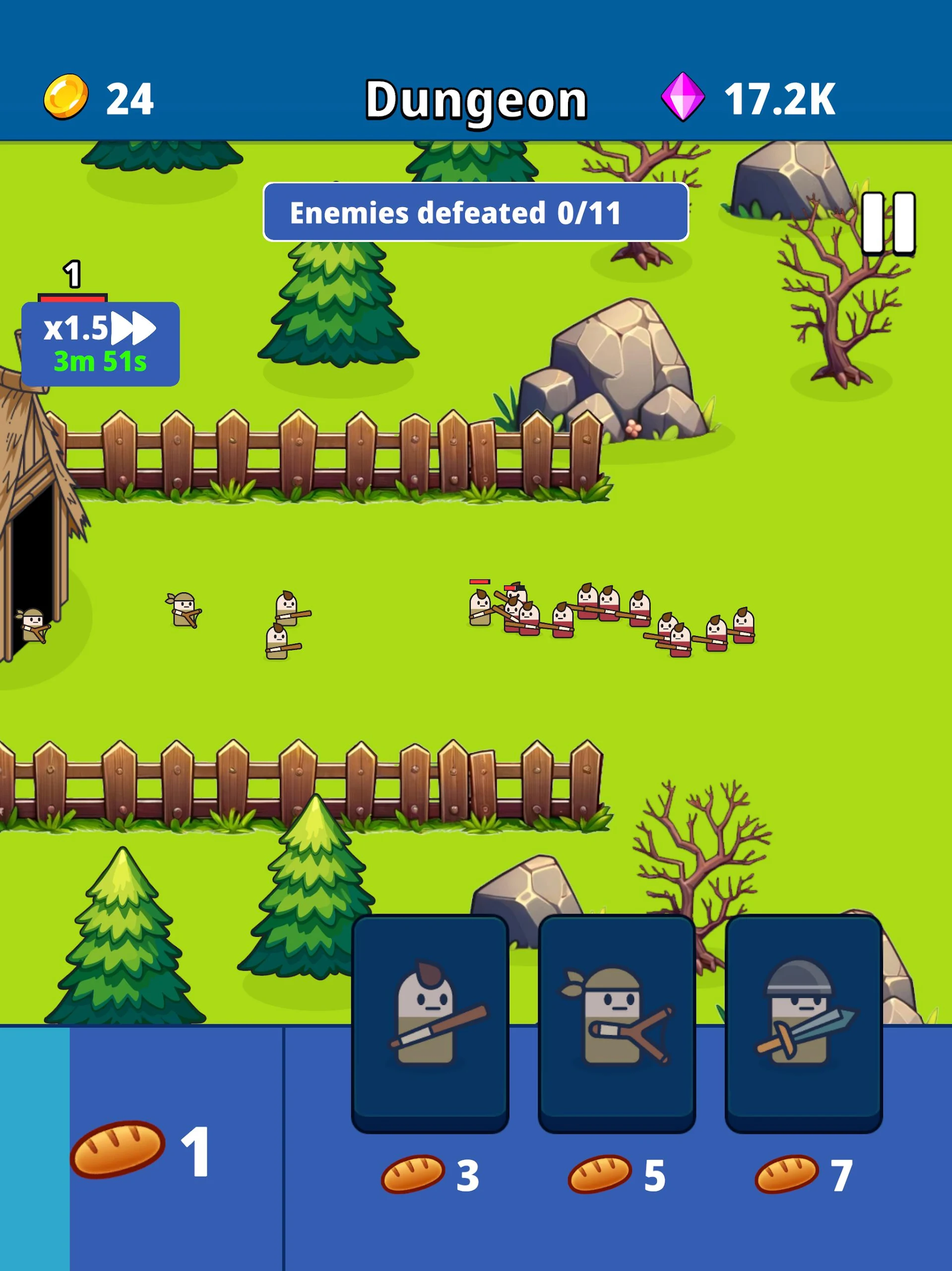 Pocket Guardian : mini TD war Screenshot11