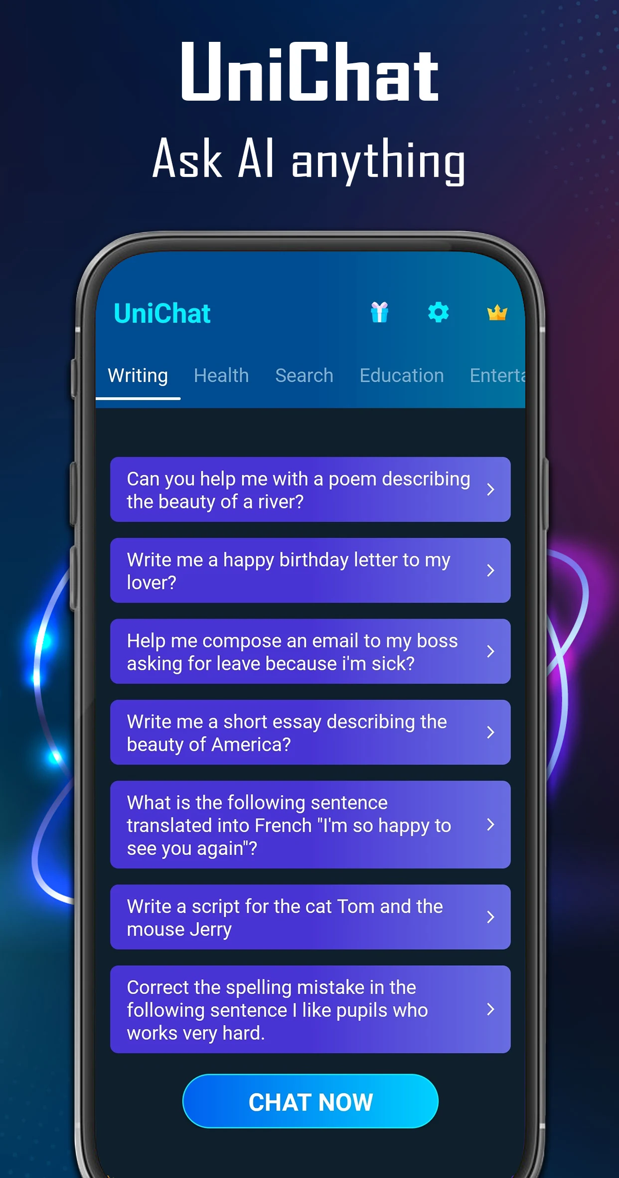 UniChat Screenshot1