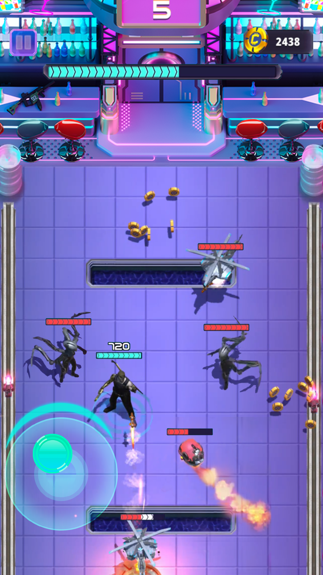 Cyberpunk Hero: Epic Roguelike Screenshot4